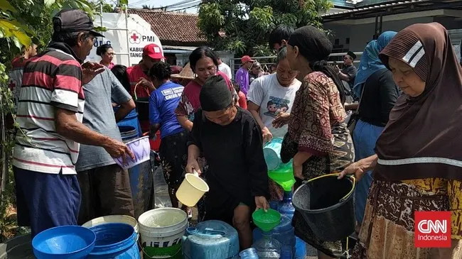 25 Kecamatan di Tangerang Berstatus Awas Kekeringan, 62.076 Jiwa Terdampak